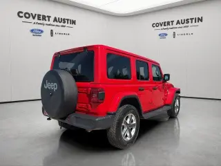 Jeep Wrangler Unlimited 2018 4x4 Sahara 4p SUV (lanzamiento a mitad de año)