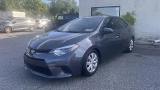 2014 Toyota Corolla 4dr Sdn Man L (Natl)