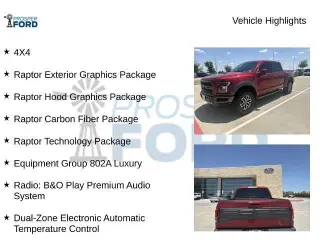 Ford F-150 2018 4x4 Raptor 4dr SuperCrew 5.5 ft SB