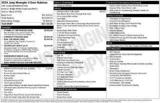 Jeep Wrangler 2024 4x4 Rubicon 4dr SUV
