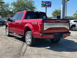 FORD F-150 2015 4x4 PLATINUM 4dr SuperCrew 5.5 ft. SB