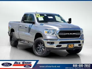 Ram 1500 2021 4x4 Big Horn 4dr Quad Cab 6.4 ft. SB Pickup