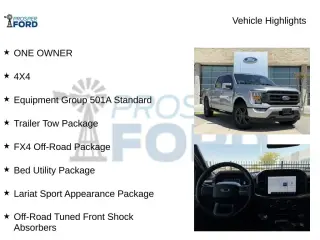 Ford F-150 2023 4x4 Lariat 4dr SuperCrew 5.5 ft. SB