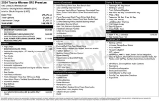 Toyota 4Runner 2024 4x4 SR5 Premium 4dr SUV