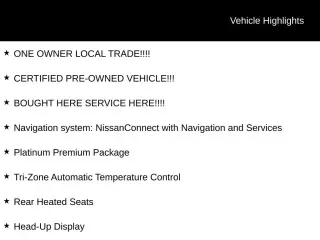 Nissan Rogue 2024 AWD Platinum 4dr Crossover