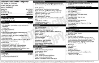 Hyundai SANTA FE 2023 AWD Calligraphy 4dr Crossover