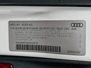 Audi A4 2019 Titanium 40 TFSI Sedán de 4 puertas