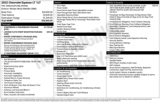 Chevrolet Equinox 2022 4x4 LT 4dr SUV con 1LT