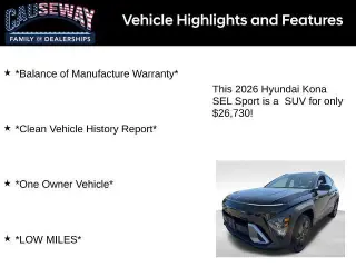 Hyundai KONA 2026 AWD SEL Sport 4dr SUV