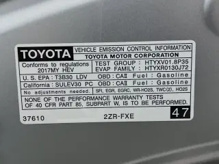 Toyota Prius Prime 2017 Plus 4 Hatchback