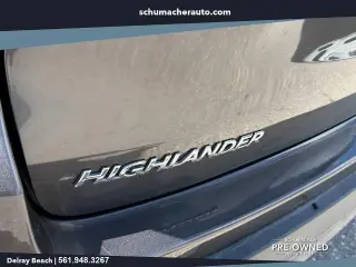 Toyota Highlander 2018 XLE 4 SUV