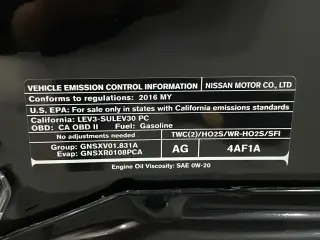 Nissan Sentra 2016 S 4dr Sedán CVT
