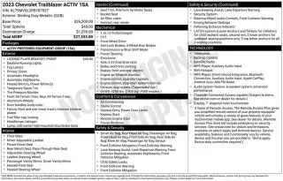 Chevrolet Trailblazer 2023 ACTIV 4x4 SUV