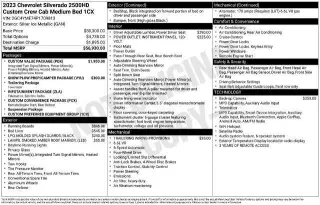 Chevrolet Silverado 2500HD 2023 4x4 Custom 4dr Crew Cab SB