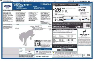 Ford Bronco Sport 2023 AWD Big Bend 4dr SUV