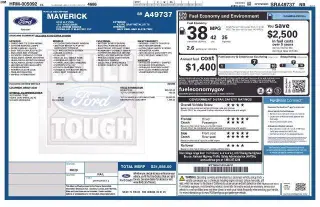 Ford Maverick 2025 XLT 4dr SuperCrew 4.5 ft. SB