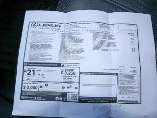 Sedán Lexus LS 500 2018 AWD 4 puertas