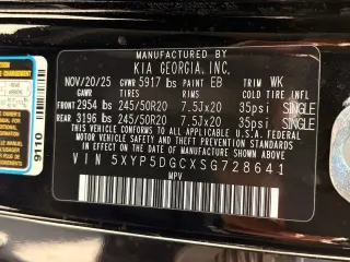 2025 Kia Telluride