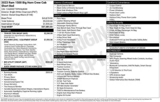 Ram 1500 2023 4x2 Lone Star 4dr Crew Cab 5.6 ft. SB Pickup
