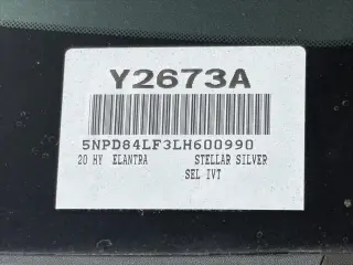 Hyundai ELANTRA 2020 Value Edition Sedán de 4 puertas