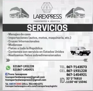 TRANSPORTAMOS MERCANCIA GENRAL
