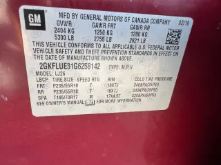 2016 GMC Terrain