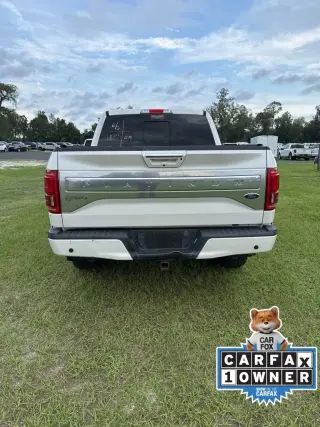 Ford F-150 2016 4x4 Platinum 4dr SuperCrew 5.5 ft. SB