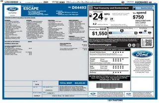 Ford Escape 2017 AWD Titanium 4dr SUV