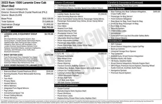Ram 1500 2023 4x2 Laramie 4dr Crew Cab 5.6 ft. SB Pickup