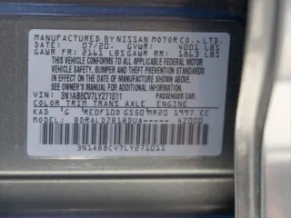 Nissan Sentra 2020 SV 4dr Sedán