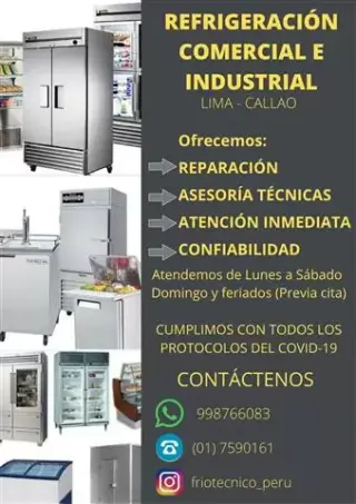 TÉCNICOS DE CONGELADORAS-SURCO