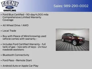 Ford Edge 2020 AWD SEL 4dr Crossover