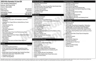 Kia Sorento 2024 AWD X-Line EX 4dr SUV