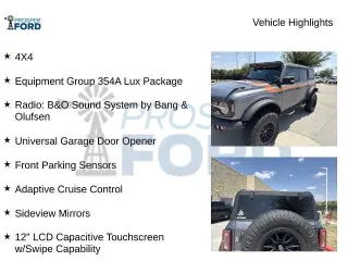 Ford Bronco 2022 4x4 Base Advanced 4p SUV