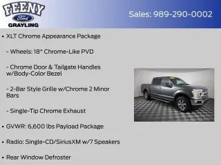 Ford F-150 2018 4x4 XLT 4p SuperCrew 5.5 pies CT