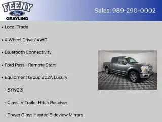 Ford F-150 2018 4x4 XLT 4p SuperCrew 5.5 pies CT