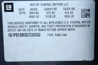 2016 Chevrolet Cruze Limited