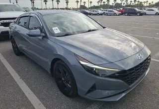 Hyundai ELANTRA Híbrido 2021 Azul 4p Sedán