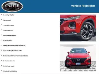 Hyundai SANTA FE 2020 AWD Limited 2.0T 4dr Crossover