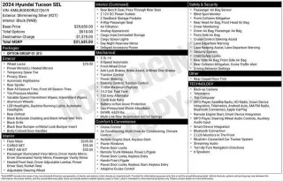 Hyundai TUCSON 2024 SEL 4dr SUV