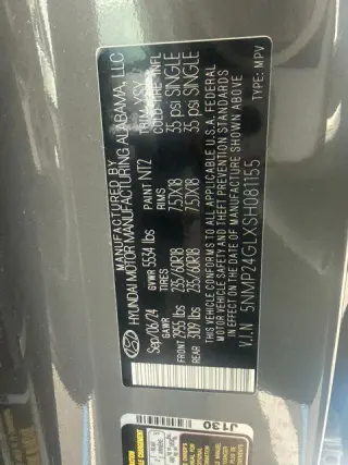 Hyundai SANTA FE 2025 SEL 4dr SUV