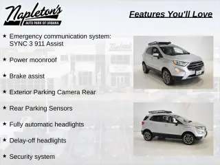 Ford EcoSport 2018 AWD Titanium 4dr Crossover