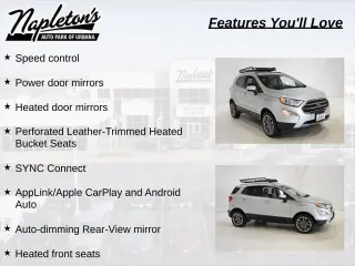 Ford EcoSport 2018 AWD Titanium 4dr Crossover