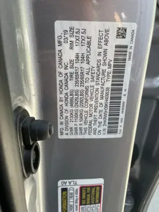 Honda CR-V 2019 LX 4p SUV