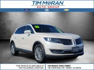 Lincoln MKX 2018, versión Select, SUV de 4 puertas