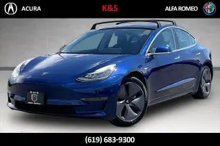 Tesla Model 3 2019 Rango Estándar Plus 4p Fastback