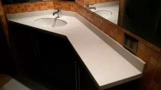 Pulido y reparación corian