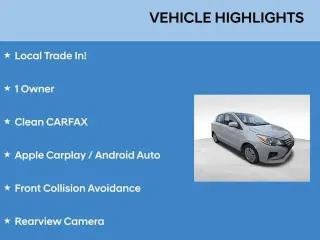 Mitsubishi Mirage 2024 ES 4p Hatchback