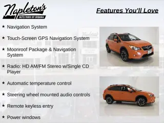 Subaru XV Crosstrek 2014 tracción en todas las ruedas 2.0i Limited 4p Crossover