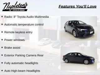 Toyota Corolla 2024 LE Sedán 4 puertas